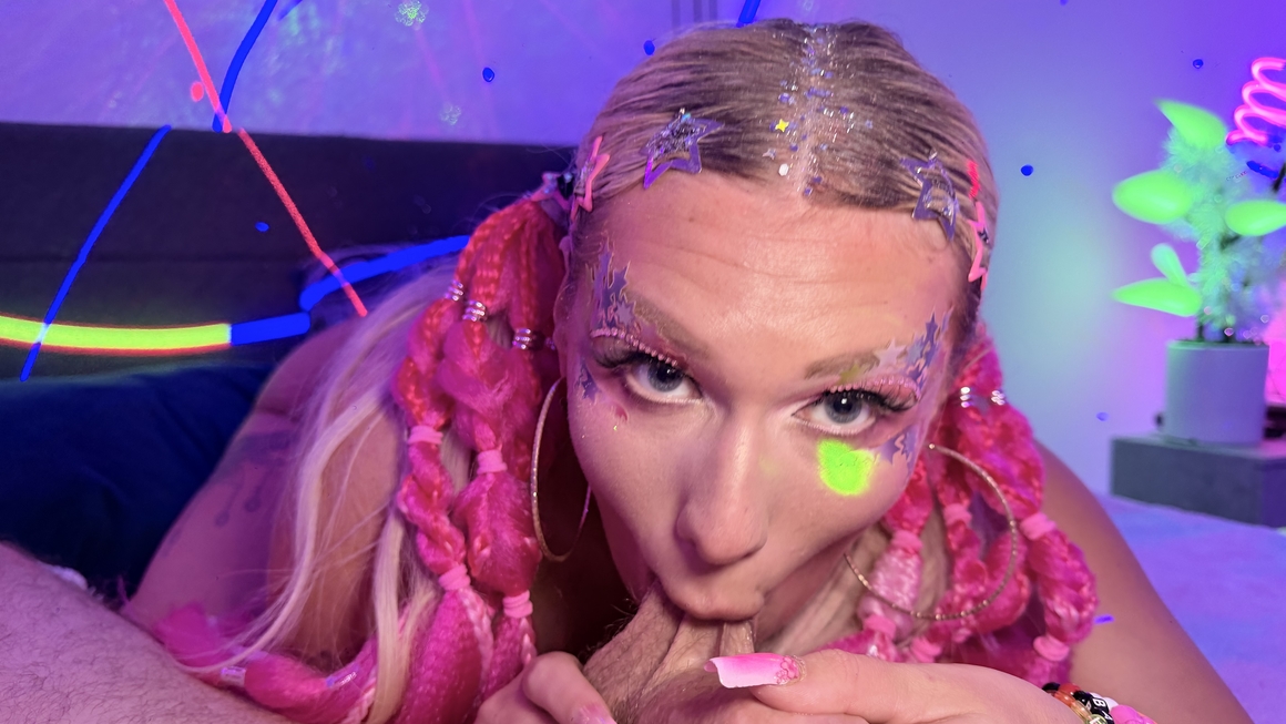 RaveBunnys-Basshead Bunny Chanel Take Two Loads! - Video-Brian Omally, Chanel Luxx